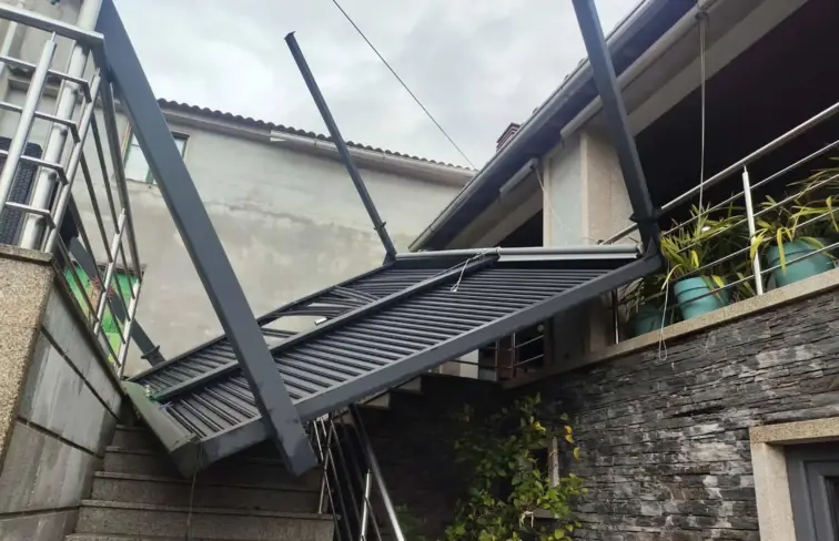 Fenómeno extremo provoca danos materiais em Vinhais